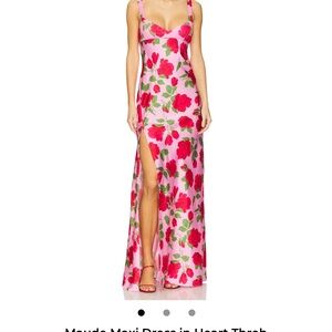 Show Me Your Mumu Pink floral dress, petite